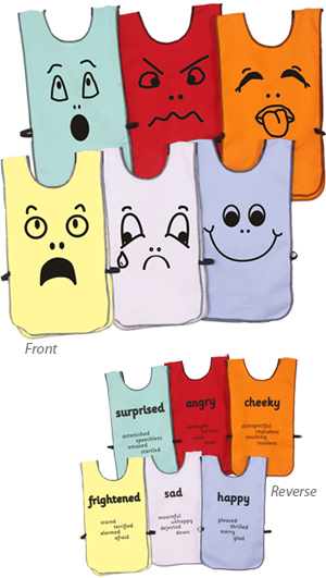 Expressions Tabards - Pack of 6
