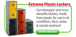 Extreme Plastic Lockers