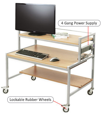 Fixed-Height Double Tier Trolley