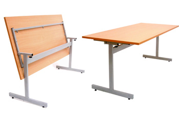 Rectangular Tilt-Top Meeting Table - 1200 x 800mm  