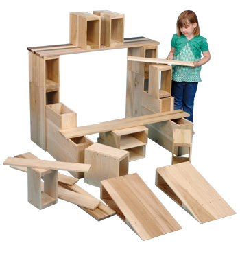 26-Piece Hollow Blocks Set