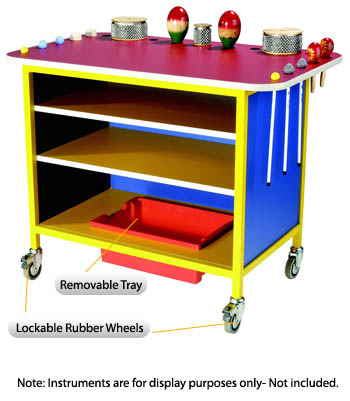 Musical Instruments Trolley