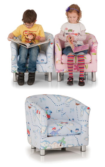 Kiddietubbies Patterned Tub Chair