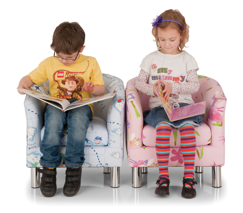 Kiddietubbies Patterned Tub Chair