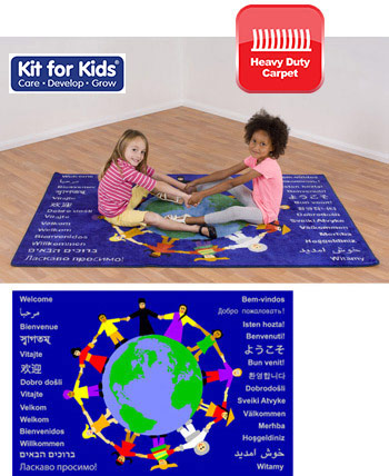 Multicultural Welcome Carpet