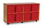 Jumbo 8 Tray Unit - Colour Front - view 3