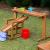 !!<<span style='font-size: 12px;'>>!!Outdoor Rack for Funnels and Slide - Includes 3 Buckets and Funnels!!<</span>>!! - view 1