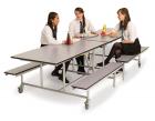 Spaceright Mobile Folding Bench Unit - view 1