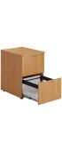 2 Drawer Wooden Filing Cabinet - view 2