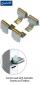 Gratnells Extra Shelf Clips - Pack of 4 - view 1