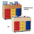 18 Tray Kinderbox with 6 Compartments (3 Column) - view 1
