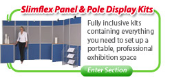 Slimflex Panel & Pole Display Kits
