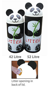 42 or 52 Litre Panda Litter Bins