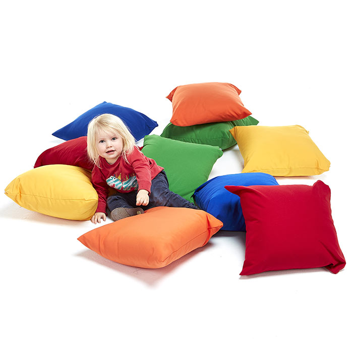 Small Cushions - Set of 10 Plain 