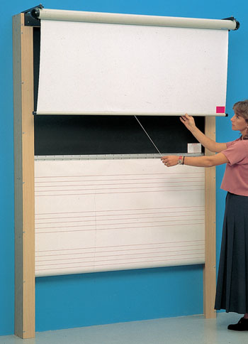 Projection Screen For Rollerboards