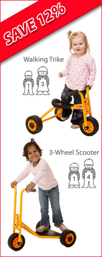 RABO 3-Wheel Scooter / Walking Trike
