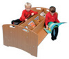 Coniston Seated Library Unit - Beech