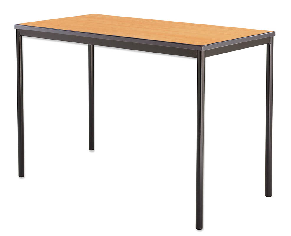 Classroom Spiral Stacking Rectangular Table - Duraform Spray Polyurethane Edge