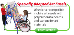 Specially Adapted Art Easels