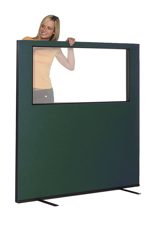 Office Vision Screen with Woolmix Fabric