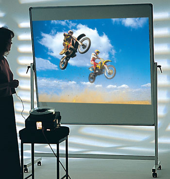 Mobile Projection Drymarker Whiteboard