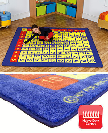 E4e Numeracy School Nursery Educational Carpets Mats