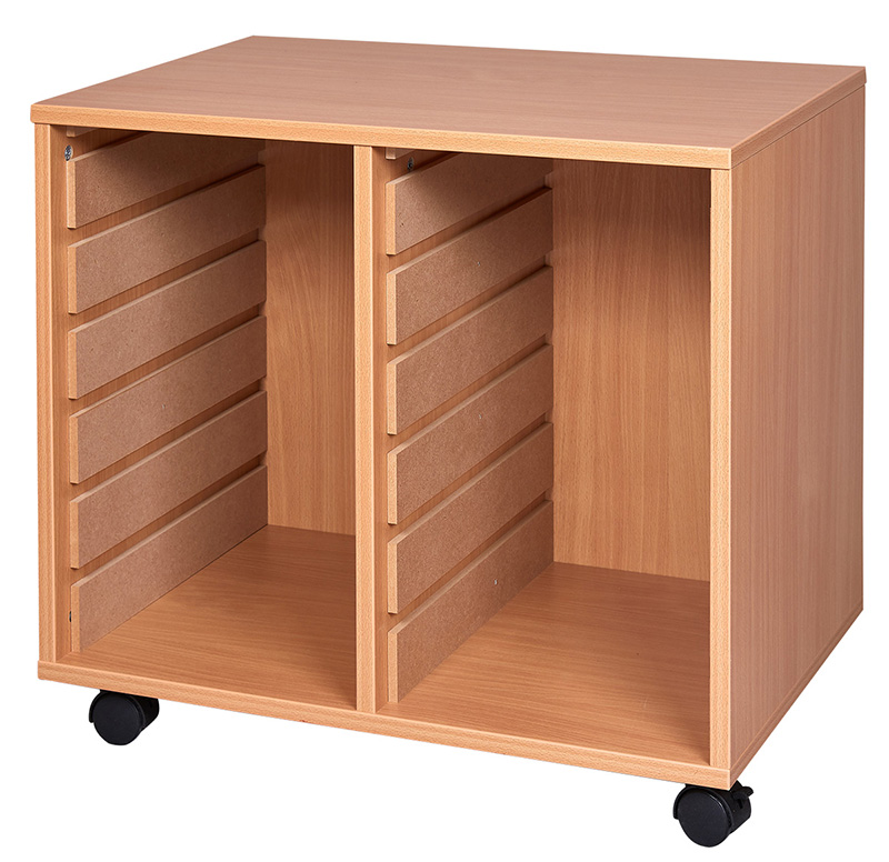 Sturdy Storage Double Column Unit - 12 Tray Unit **WITHOUT TRAYS** Sturdy Storage Double Column Unit - 12 Tray Unit **WITHOUT TRAYS**