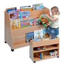 Double Sided Bookcase