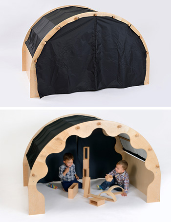 Play Pod & Canopy with 2 Sets of Curtains