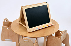 Table Top/Floor Double Sided Mobile Easel