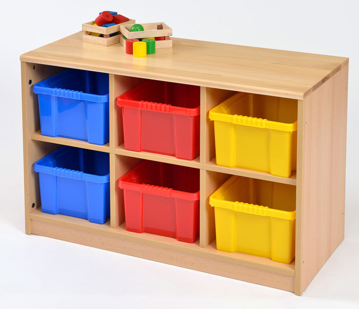 RS 6 Tray Storage Unit (Including Clear or Coloured Trays)