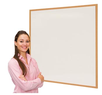 Eco Friendly Wood Effect Framed Writing Board