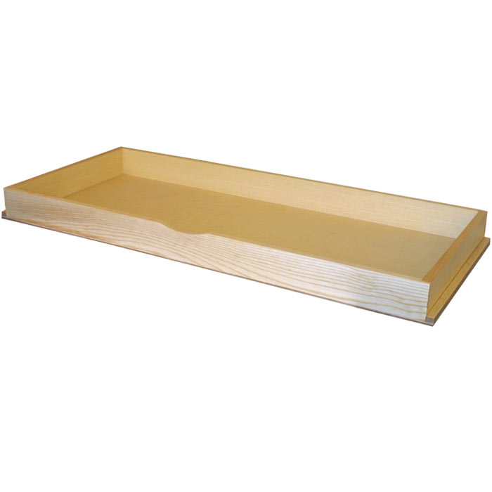 Gratnells Treble Width Wooden Tray with Runners