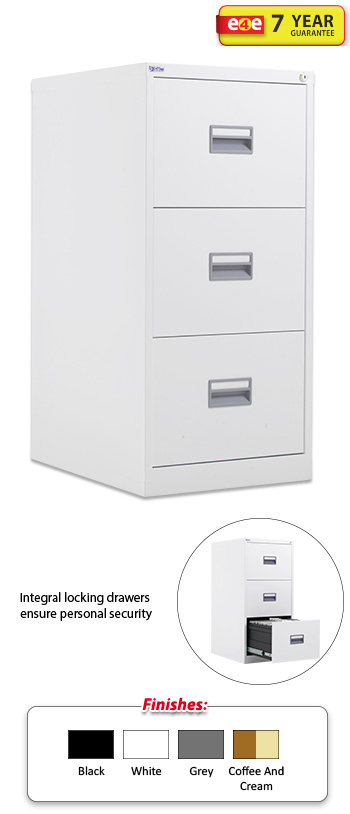 Talos 3 Drawer Filing Cabinet