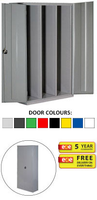 Lockable Treble Cupboard - 1830mm (holds 51 shallow trays or equivalent)