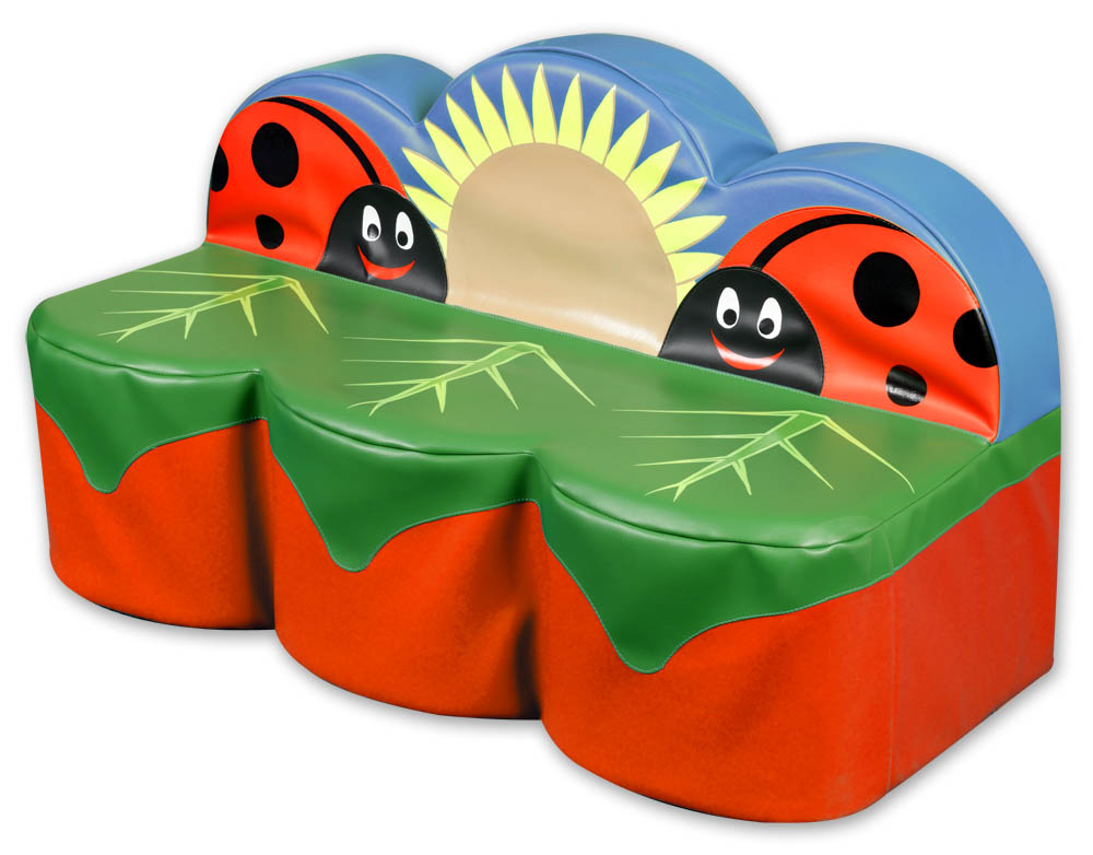 Back To Nature Caterpillar 3 Seat Giant Sofa