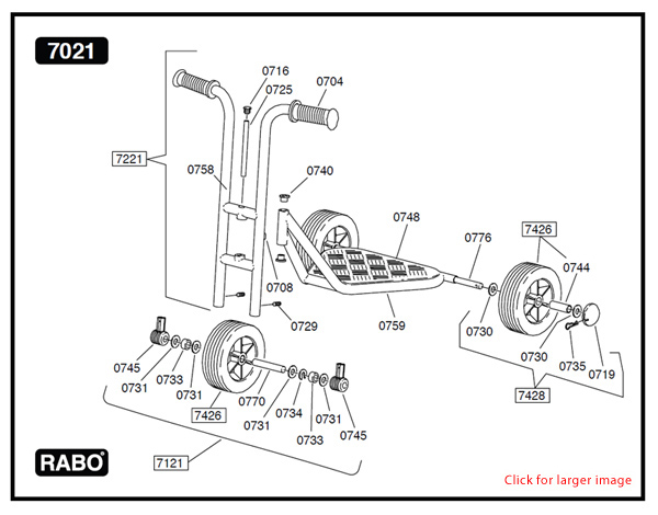 3-Wheel Scooter Spares