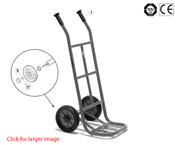 Winther Mini Viking Sack Barrow (Model No. 416) Spare Parts 