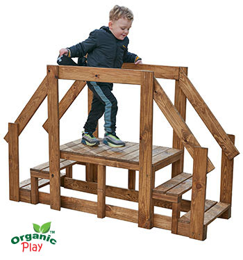 Toddler Walkway, & Steps With Hand Rails 