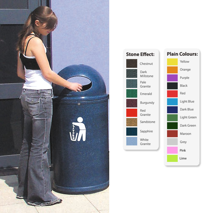 90 Litre Classic Litter Bin