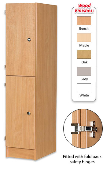 Primary Height Two Door Locker - 1370mm