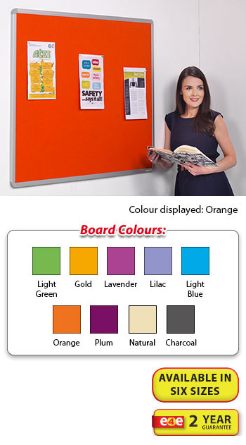 Accents Flameshield Aluminium Framed Noticeboard