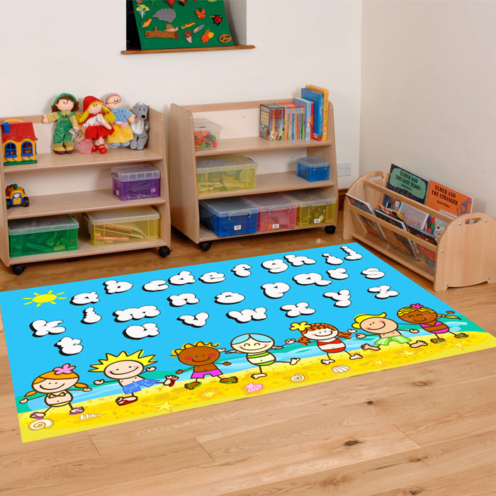 Alphabet Beach Party Playmat - 2m x 1.5m