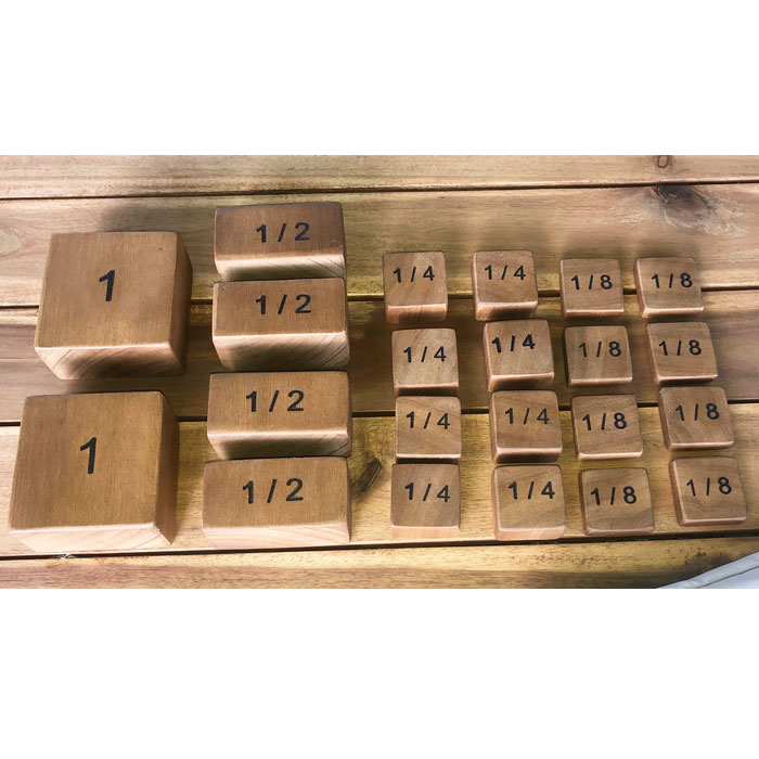 Outdoor Wooden Balance Blocks - Set Of 22