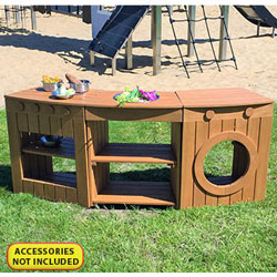 Outdoor Curved Kitchen Set