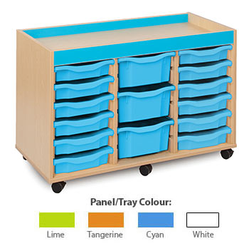 Bubblegum Range - Triple Column Tray Unit