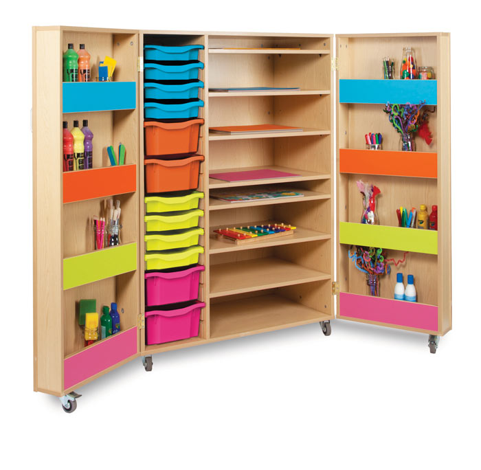 Bubblegum Range - Adjustable Art Cupboard Bubblegum Range - Adjustable Art Cupboard