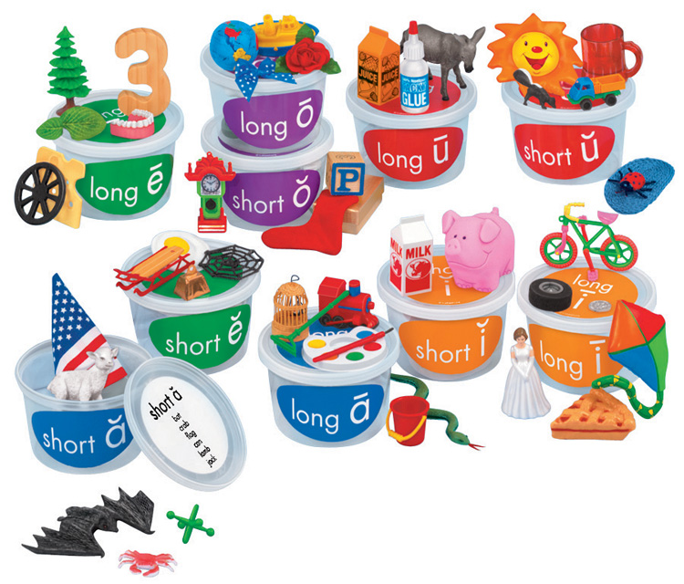 Vowel Teaching Tubs