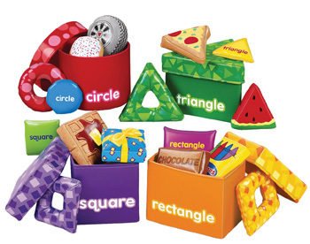 Shape Discovery Boxes - Set Of 4