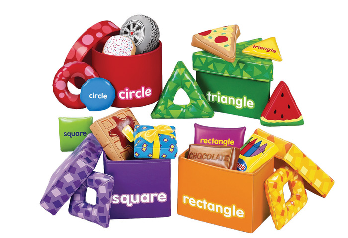 Shape Discovery Boxes - Set Of 4